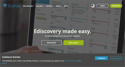 Desktop Screenshot of everlaw.com